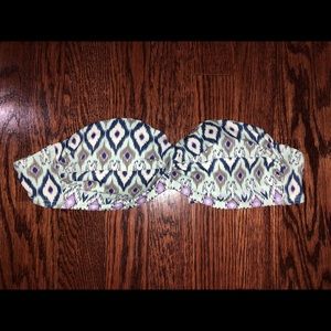 Victoria’s Secret strapless push up bikini top